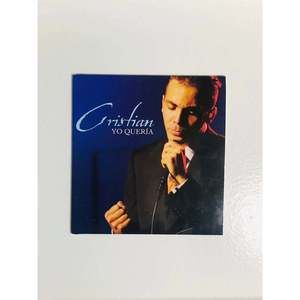 Rare! CD Cristian Castro - Yo Queria